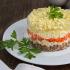 Klasický šalát Mimosa: recepty s fotografiami
